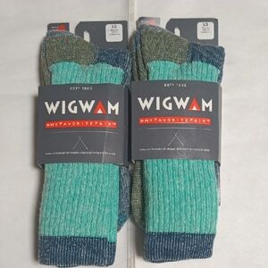 Wigwam Aldan Crew Women's Wool Blend LG  Outdoor Socks